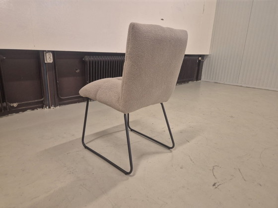 Image 1 of 4x SHOWROOM OUTLET - Eetkamerstoelen Dante - Teddy - NIEUW