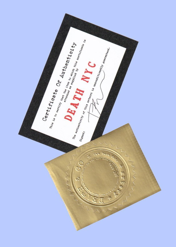 Image 1 of Death NYC - Nara X Hermes - serigrafía con marco