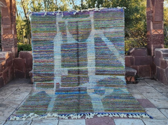 Image 1 of Berber beni ouarain 300x200 handgemaakt tapijt