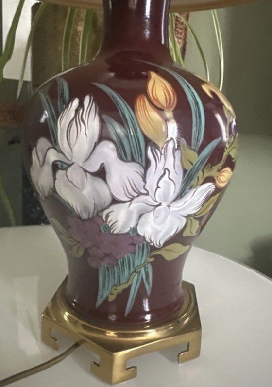Lampe vintage en céramique et laiton – Ceramic (photo 2 of 5)