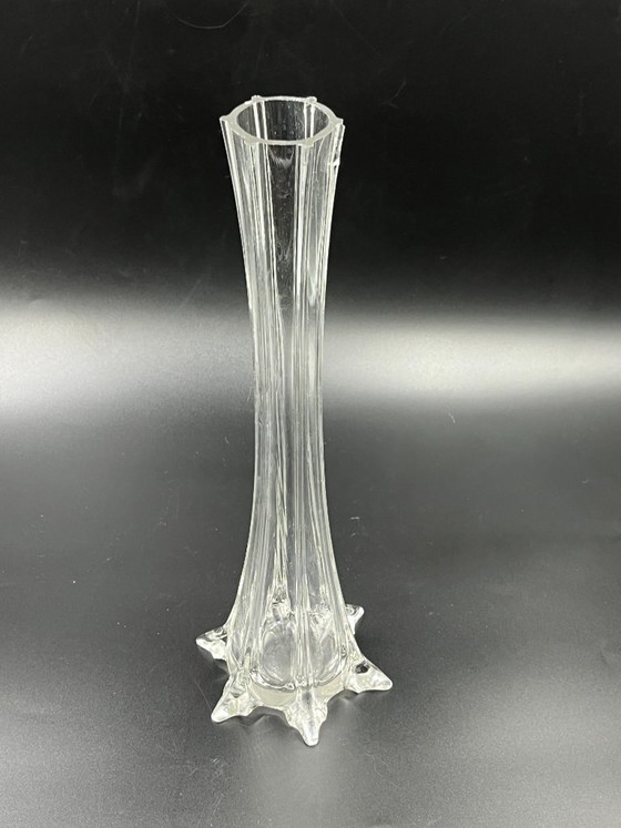 Image 1 of Large vintage Eiffel Tower soliflore vase