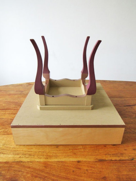 Image 1 of Tavolino da caffè in legno d'epoca