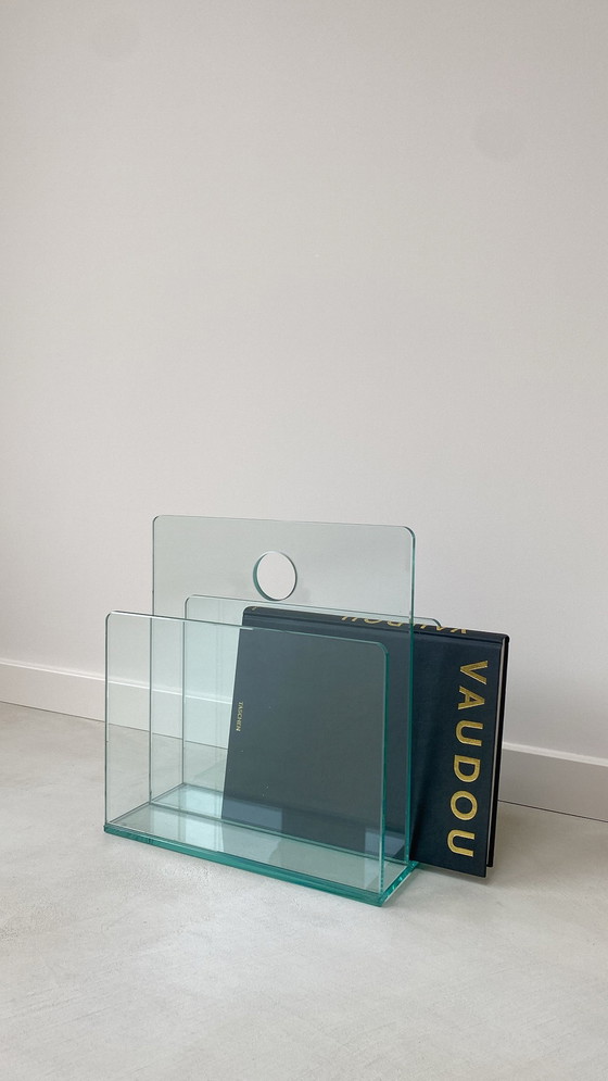 Image 1 of Portariviste in vetro vintage