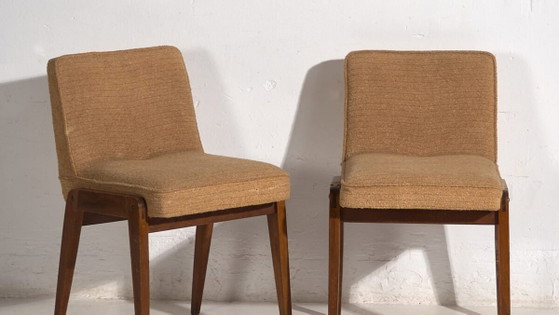 Sedie stile Mid Century (c.1940). Set di due – Sedie da camera, Wool, Modern (photo 3 of 10)