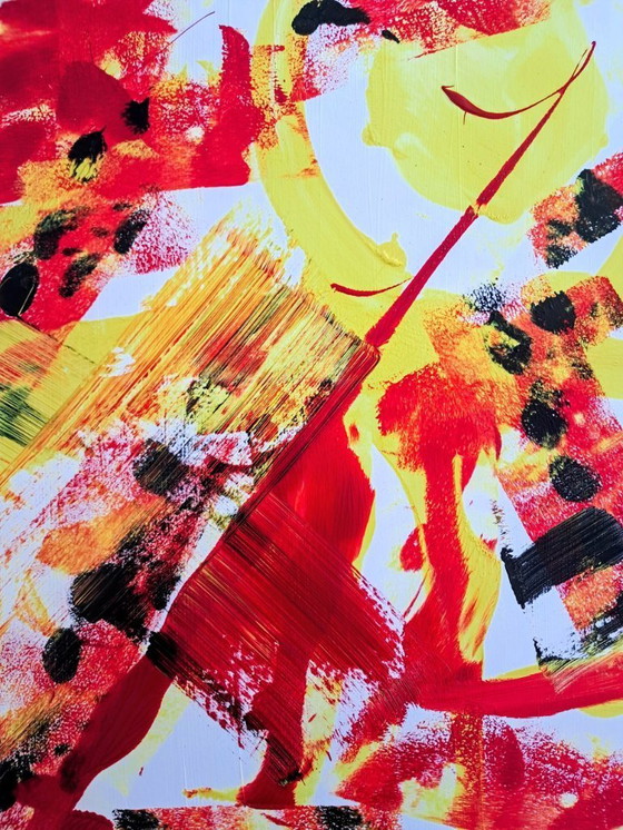 Image 1 of Enzo SAN MARCO - Rising Heat - Artist's painting