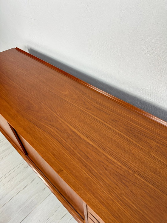 Image 1 of 1960S VINTAGE DANISH MID-CENTURY TEAK SIDEBOARD ‘OS29’ BY ARNE VODDER FOR SIBAST