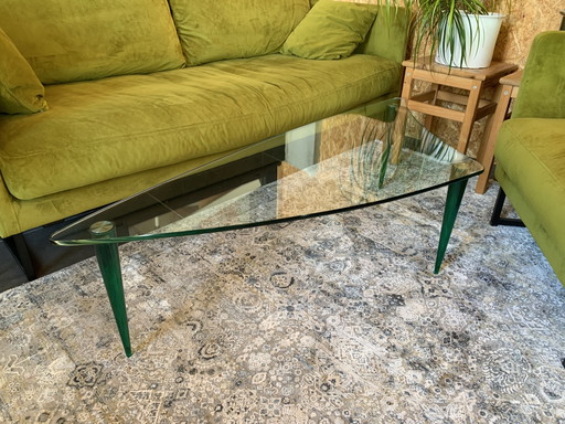 Tonelli "Lobacevskij" ontwerper
Salontafel Isao Hosoe glazen tafel