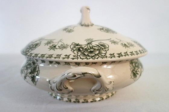 Image 1 of Small ironstone tureen "Palmyre" Sarreguemines