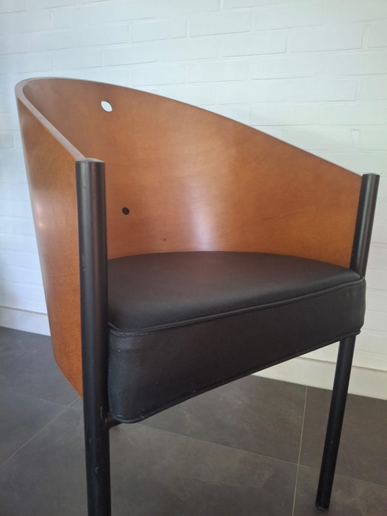Sedia Costes Philippe Starck 1984 Per Driade Artifort – Poltrone, Leather, Metal (photo 9 of 10)