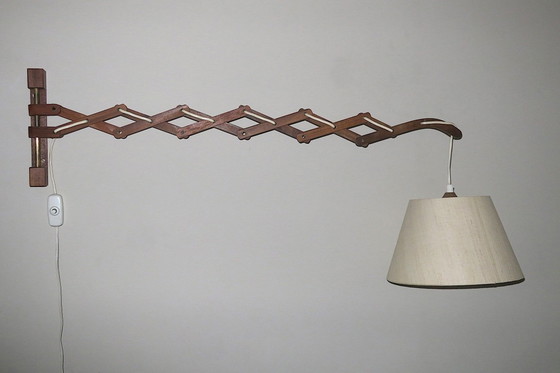 Image 1 of Eric Hansen for Le Klint Scissor Articulated Wall Light, Denmark 1960s