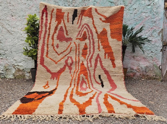 Alfombra de lana hecha a mano de Marruecos 3 x 2 m – Wool (photo 2 of 10)