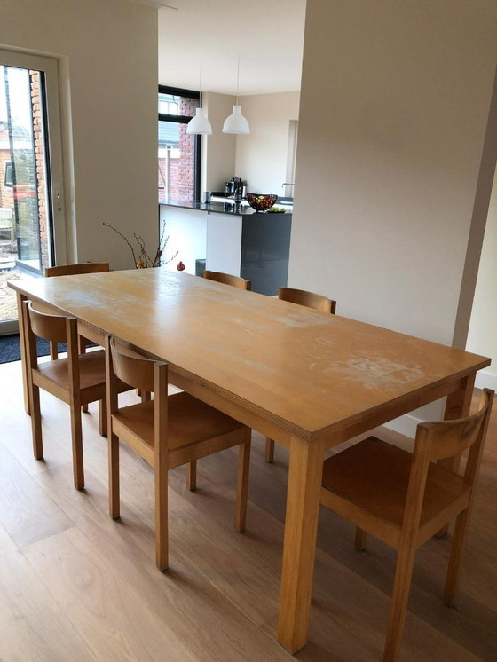 Image 1 of Dining table and chairs by Richard Hutten