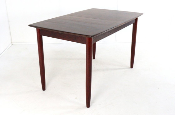 Image 1 of Rosewood extendable dining table 'Hasselt' vintage
