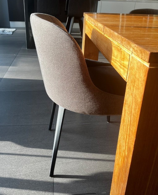 10x grijze kuipstoelen Sitino