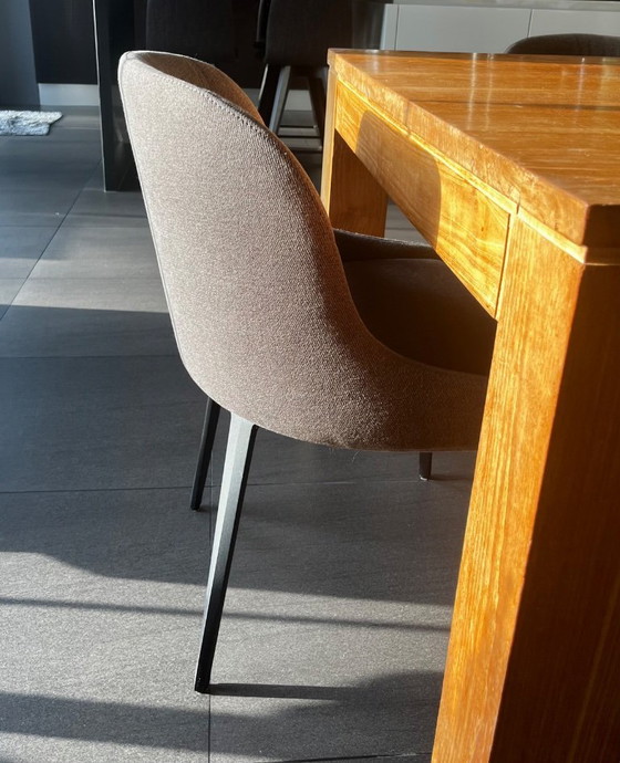 Image 1 of 10x grijze kuipstoelen Sitino 