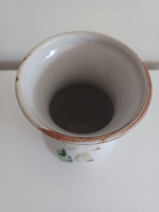 Image 1 of Ballydougan. Handcrafted ceramic vase. hand-painted. Organic design.