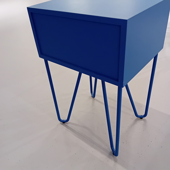 Image 1 of Pixel nachtkastje Royal blue