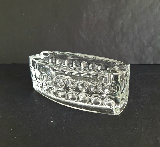 Image 1 of Cenicero Sklo Union Rudolf Jurnikl Rudolfova Glashutte años 60.