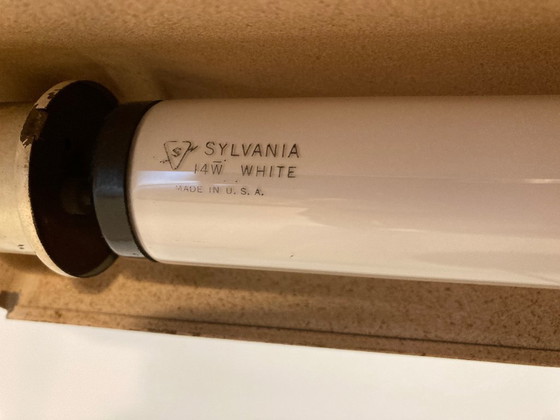 Image 1 of Authentieke vintage notaris bureaulamp