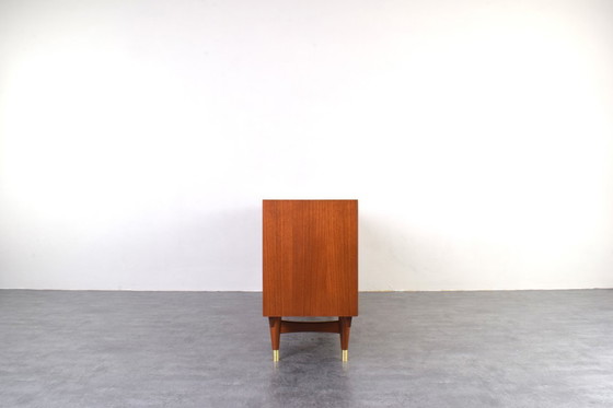 Image 1 of Buffet en teck du Mid Century par Rolf Rastad & Adolf Relling pour Gustav Bahus, années 1960.
