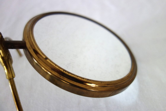 Image 1 of Double-Sided Hand-Held or Table Mirror, 60s