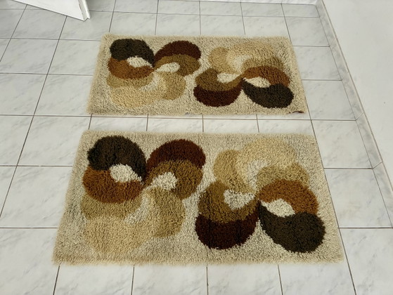 Set Vintage Desso Rugs Space Age Pop Art Set Price – Rugs & carpets, Textile (photo 3 of 13)