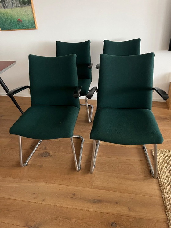 Image 1 of 4x de Wit 3014 Esszimmerstühle