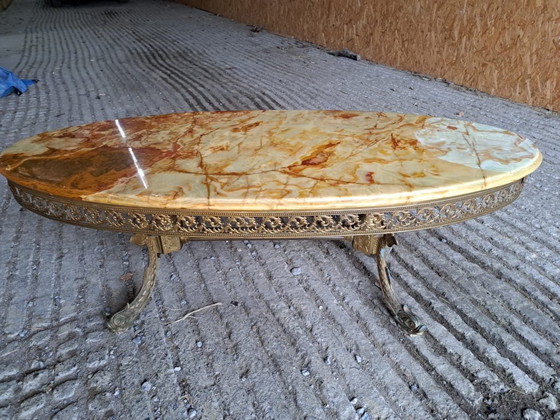 Image 1 of Table basse marbre mid 19th