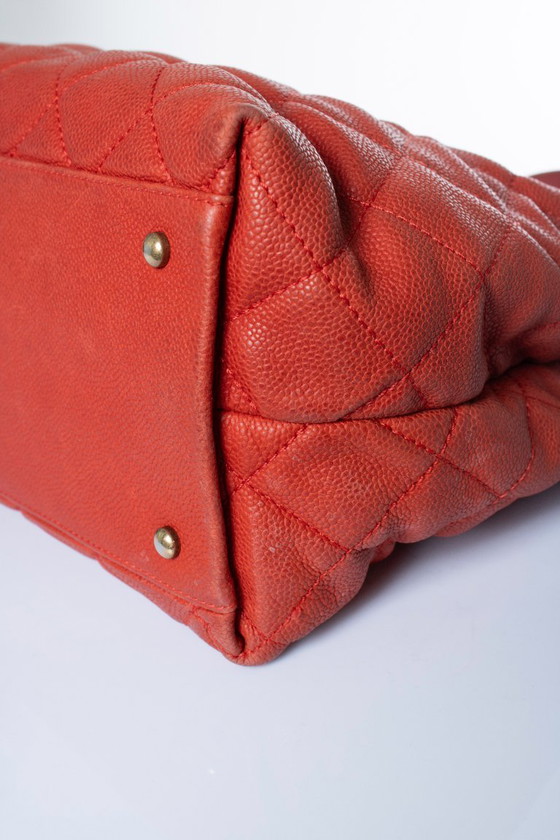 Chanel, gewatteerde portobello rode kaviaarleren tas – Schoudertassen, Calfskin (photo 15 of 18)
