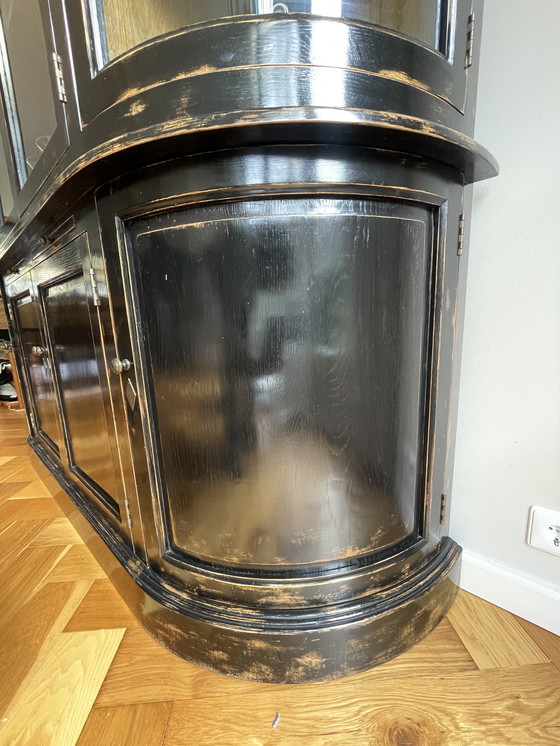 Image 1 of Schitterende Vitrine / buffet kast. Grote vitrinekast 
