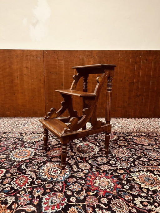 Classic library ladder