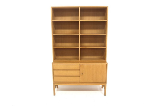 Skandinavisches Bücherregal aus Eiche „MTP“, Marian Grabinski, IKEA, Schweden, 1960