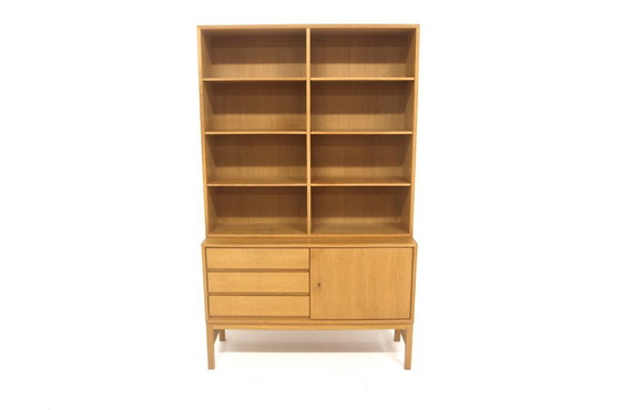 Image 1 of Skandinavisches Bücherregal aus Eiche „MTP“, Marian Grabinski, IKEA, Schweden, 1960