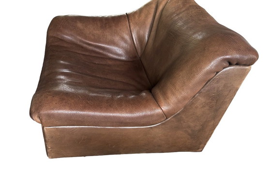 De Sede DS-46 vintage 2-zits bank buffelleer jaren 70 RETRO – 2 zitsbanken, Leather (photo 11 of 20)