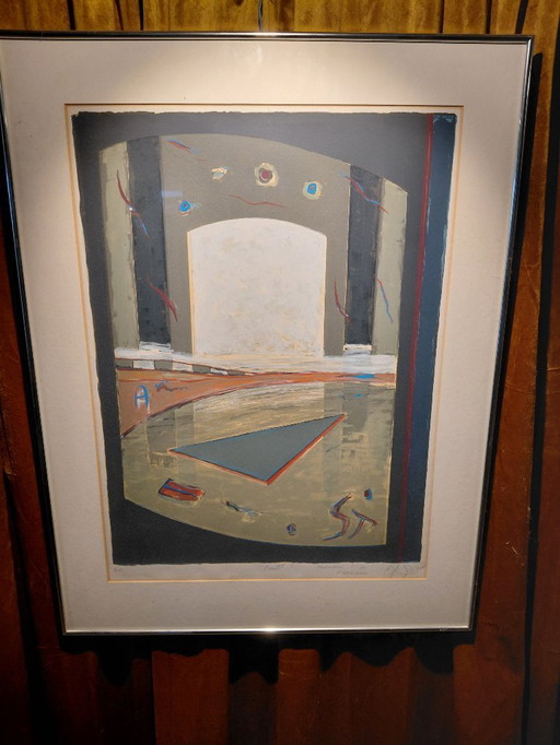 Serigrafia di Eric Toebosch "GATE"