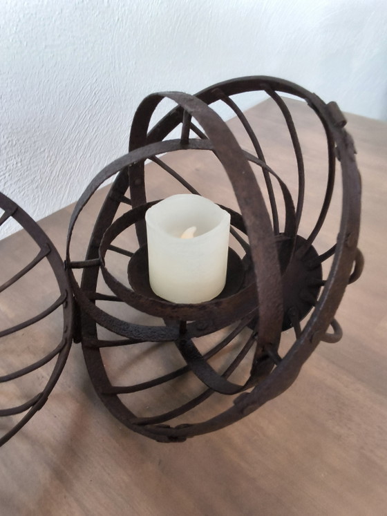 Image 1 of Nautical lamp with gimbal construction