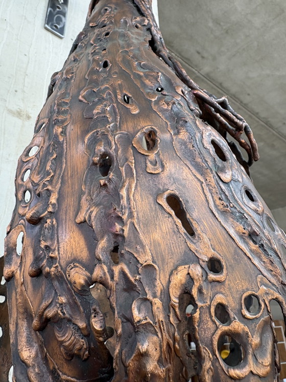 Brutalistische Pendelleuchte – Pendelleuchten, Metal (photo 6 of 7)