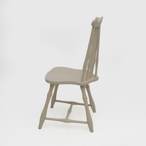 Image 1 of Vier italienische Lack-Esszimmerstühle im Mid-Century-Modern-Stil von Pizzetti Roma, 1960er Jahre