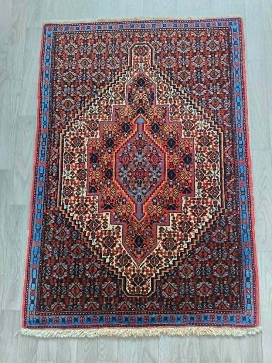 Image 1 of Tapis Persan Senneh fait main