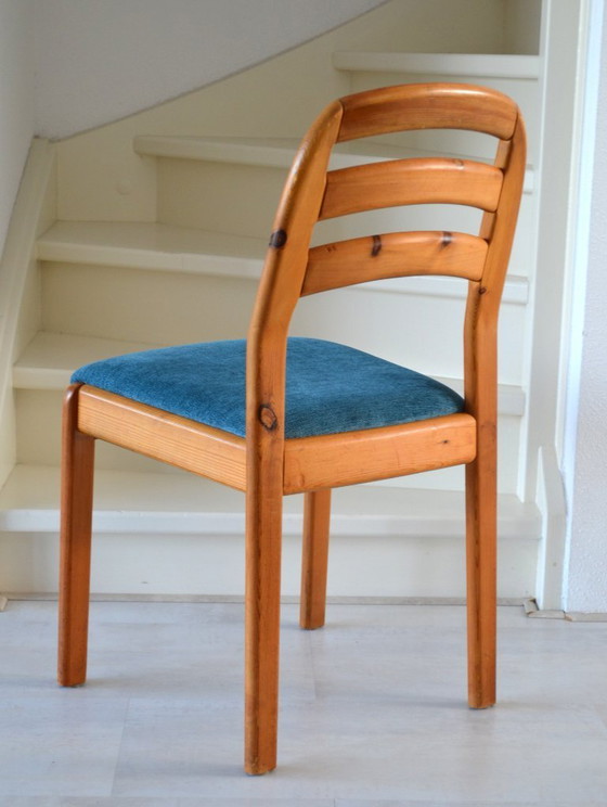 Image 1 of Sedie da pranzo vintage danesi con tavolo