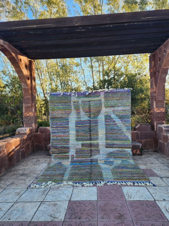 Image 1 of Berber beni ouarain 300x200 handgemaakt tapijt