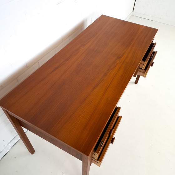 Image 1 of Scrivania vintage in teak Domino Møbler, design danese degli anni '60