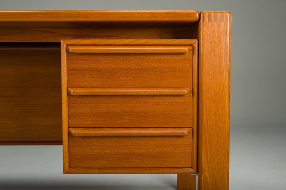 Image 1 of  Freistehender Teakholz-Schreibtisch von Gv Møbler, Mid-Century, 1960er Jahre