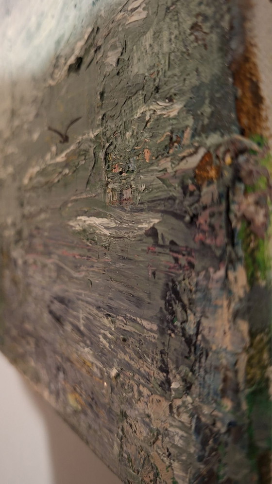 Kathleen Storme – Modern-Impressionist Seascape (1997) – Paintings & Drawings, Canvas (photo 2 of 7)