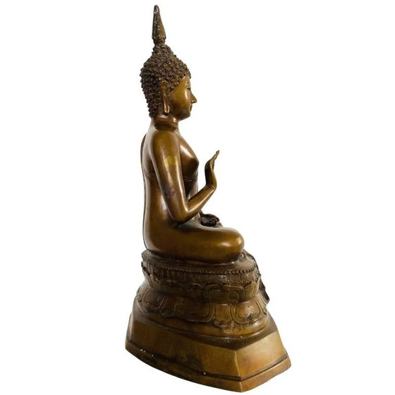 Buda tailandés de bronce lote 185 – Esculturas, Bronze, Gold (photo 7 of 10)