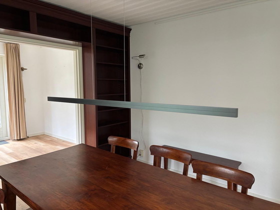 Image 1 of Lámpara colgante de metal color plata/antracita como nueva