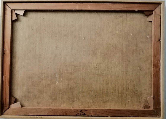 Johannes Dijkstra 'Paterswoldsemeer' Olio su tela – Dipinti e disegni, Wood, Canvas (photo 5 of 5)