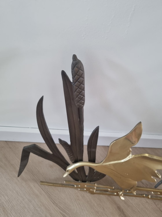 Decorazione da parete vintage in ottone raffigurante 3 anatre – Decorazioni murali, Brass (photo 3 of 7)