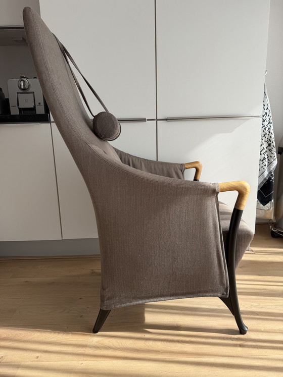 Image 1 of Progetti Wingchair met head roll van Georgetti