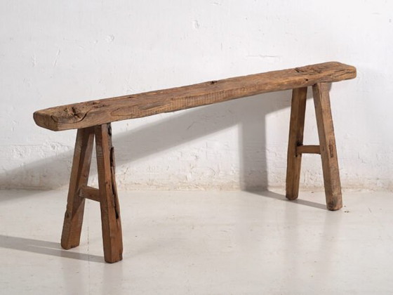 Antique wabi sabi style bench (c.1870) #79 – Benches (photo 6 of 39)